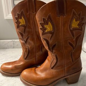 Women Frye Cowboy boots